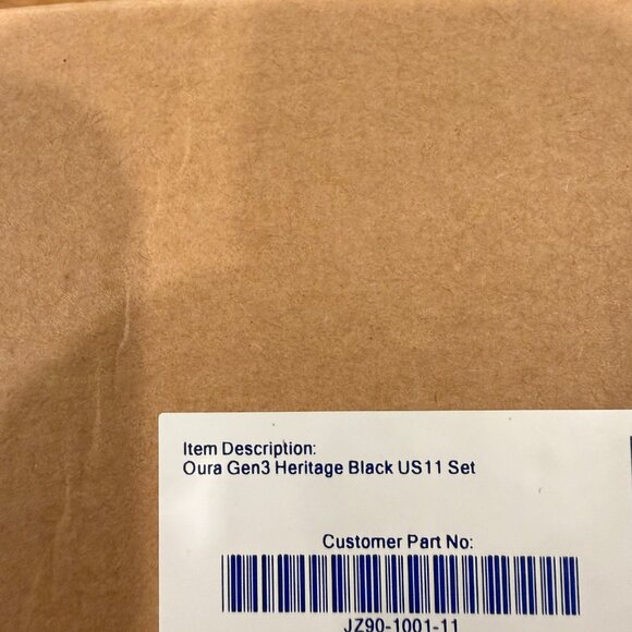 Oura Ring Gen 3 Heritage black Size 11 - Picture 5 of 5